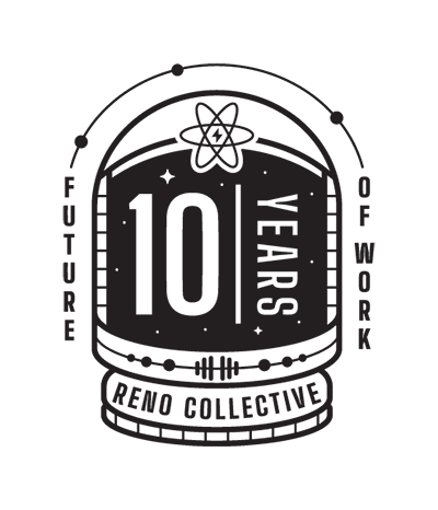 Reno Collective 10 Year badge